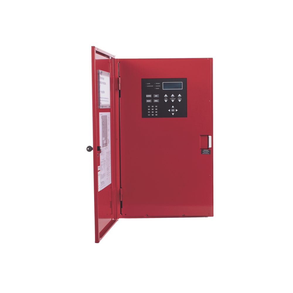 Addressable Fire Detection Panel / 198 Points: 99 Detectors and 99 Modules with SK Technology / 4 NACs / Network Connection up to 17 Panels