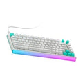Teclado gaming Logitech G512 X 75 cable USB, RGB y mecánico blanco