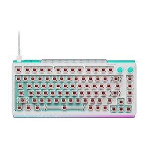 Teclado gaming Logitech G512 X 75 cable USB, RGB y mecánico blanco