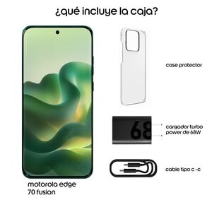 Celular Motorola Moto Edge 70 Fusion PBBB0094CO 12 gb 256 gb verde