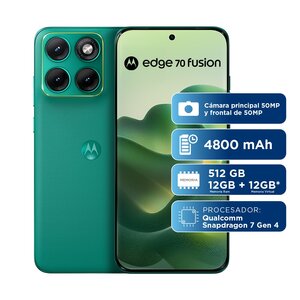 Celular Motorola Moto Edge 70 Fusion PBBB0094CO 12 gb 256 gb verde