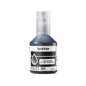 Botella de tinta Brother BTD100BKMEX original, inyección