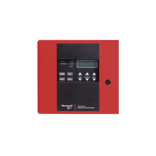 Anunciador Remoto de 80 Caracteres (4x20) / Botones de Reconocimiento, Silenciar, Reset y Simulacro / Leds de Estatus / Compatible con Paneles Direccionables Silent Knight