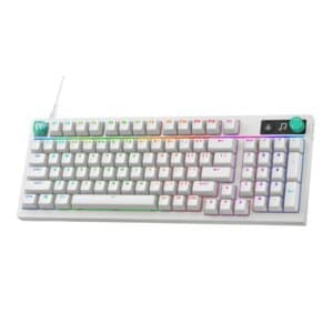 Teclado Logitech G316 X 98 cable USB tipo A RGB blanco