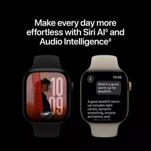 Smartwatch Apple Watch Series 12 MJEP4CL/A 46 mm aluminio, dorado claro y arena