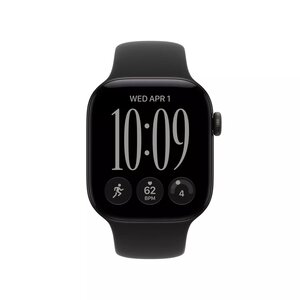 Smartwatch Apple Watch Series 12 MJEA4CL/A 42 mm aluminio, negro