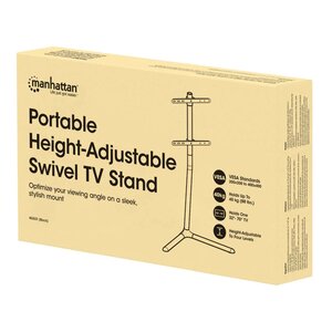 Soporte de piso Manhattan 462631 para pantallas 32-70", hasta 40 kg, base en V