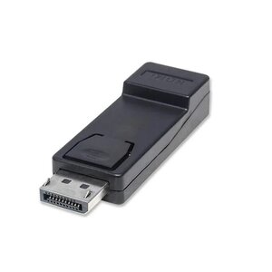 Adaptador Manhattan 151993 DisplayPort a Hdmi, 1080p 60Hz, negro