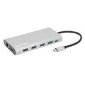 Docking Manhattan 130660 Usb-C 12 en 1, 3 Hdmi 4K, carga 100 W