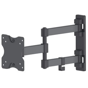 Soporte mural Manhattan 461382 para monitor 13-27", doble articulado, 20 kg