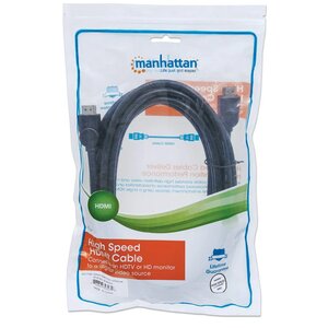Cable Manhattan 323239 Hdmi 1.4 con Ethernet, 4K, 5 m