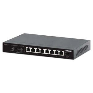 Switch Intellinet 562300 9 puertos 2.5G PoE++, 230 W, uplink 10G SFP+