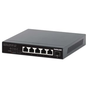 Switch Intellinet 562294 6 puertos 2.5G PoE++, 120 W, uplink 10G SFP+