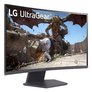 Monitor Lg UltraGear 27GS60QC-B.AWPQ 27", QHD, curvo 1000R, 180 Hz