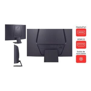 Monitor Lg UltraGear 27GS60QC-B.AWPQ 27", QHD, curvo 1000R, 180 Hz