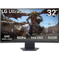 Monitor Lg 32GS60QC-B.AWPQ 32 pulgadas curvo QHD 180 Hz panel VA