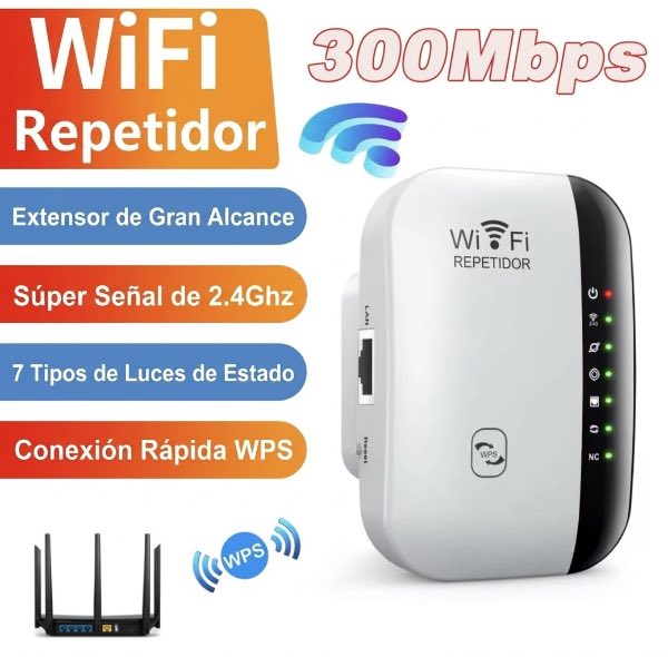 Antena repetidora wifi