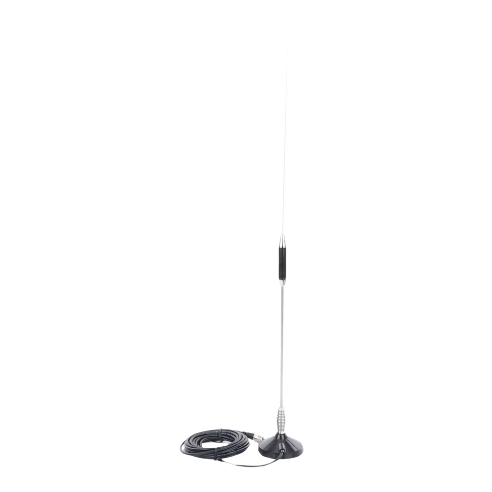 Mobile Antenna for Civil Band (CB) Frequency Range 26.960 - 27.400 MHz.