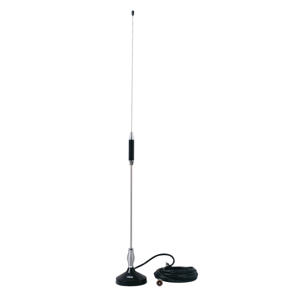 Antena Móvil para Rango de Frecuencia de Banda Civil (CB) 26.960 - 27.400 MHz.