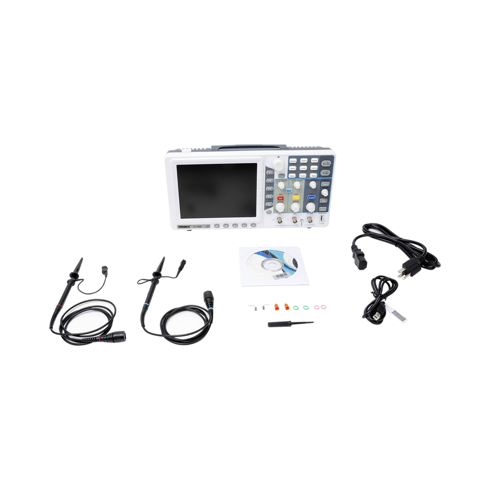 TENMA Compact Analog Oscilloscope, 2 Channels, 30 MHz.