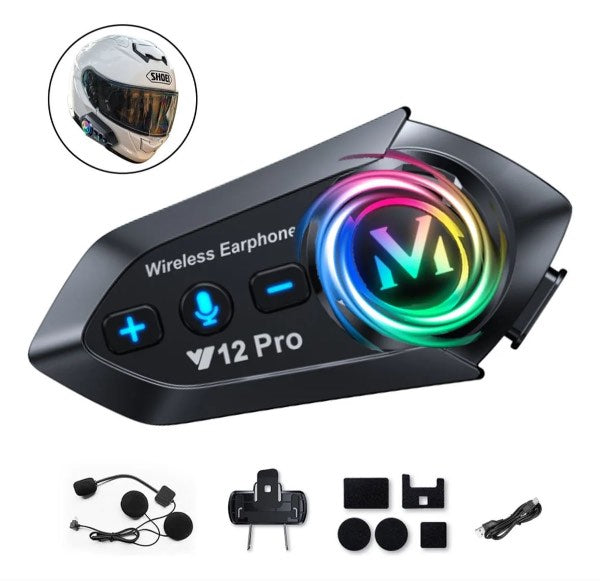 Intercomunicador Bluetooth Y12 Pro