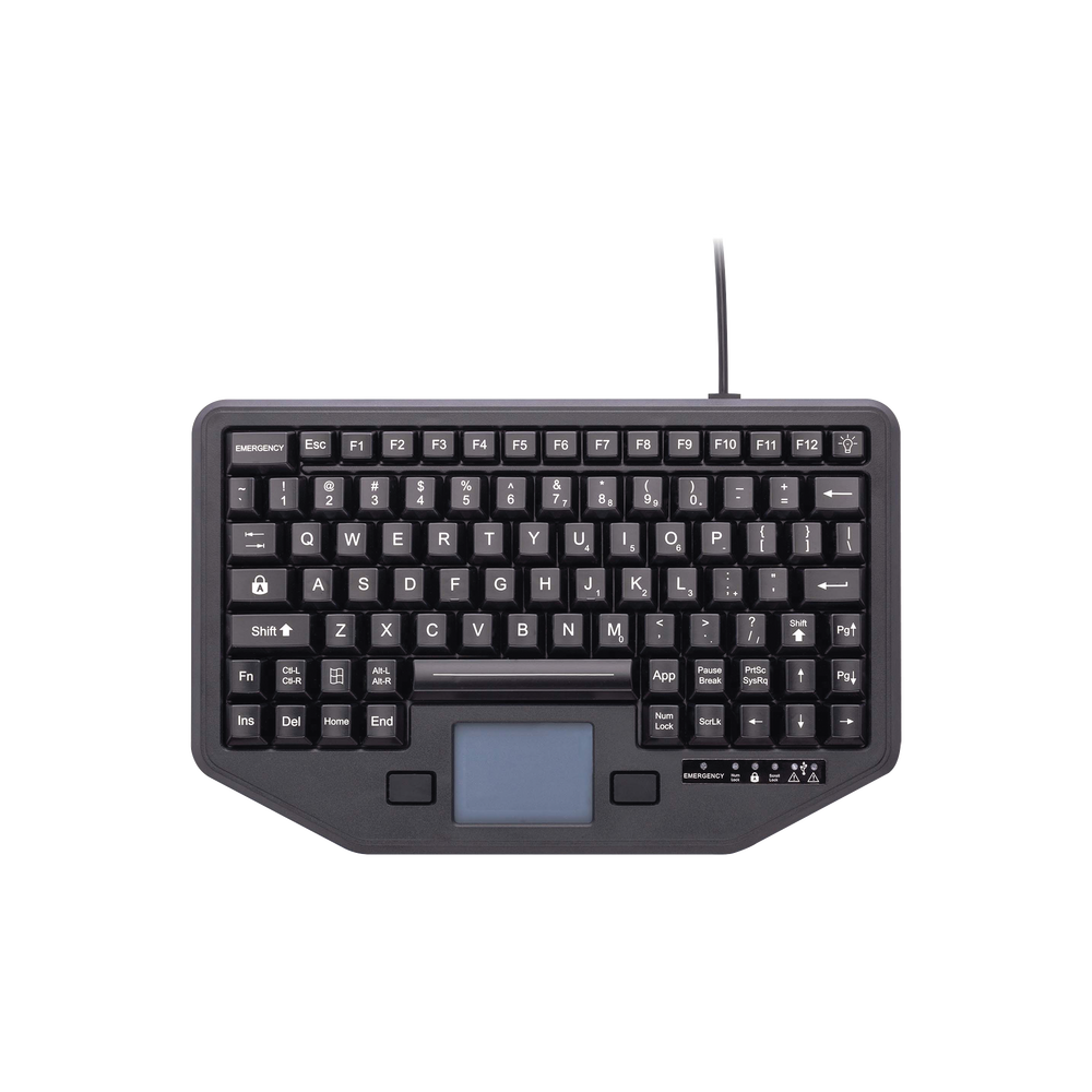 Teclado con Panel Táctil Integrado