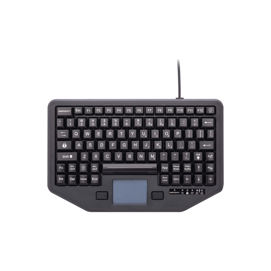 Teclado con Panel Táctil Integrado
