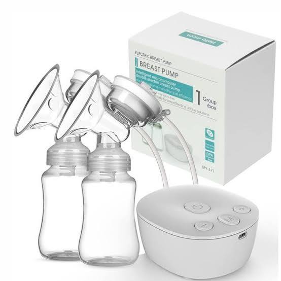 Extractor de leche recargable doble