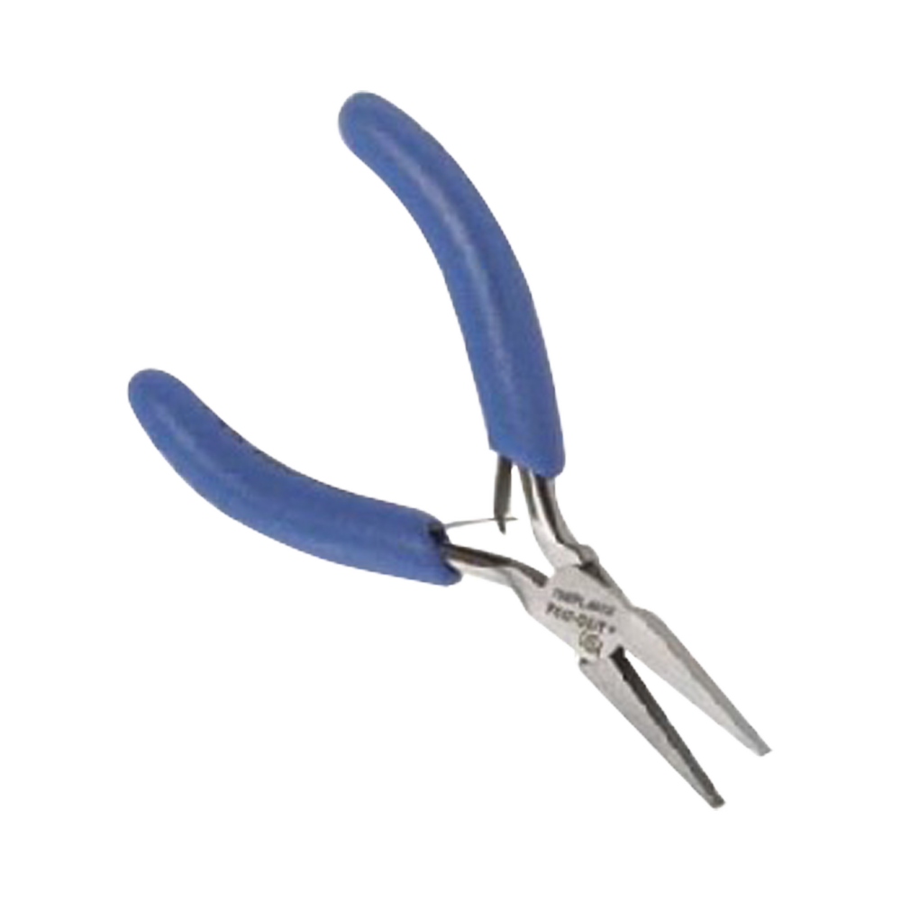 Pinza de puntas planas de 5" diente suave.