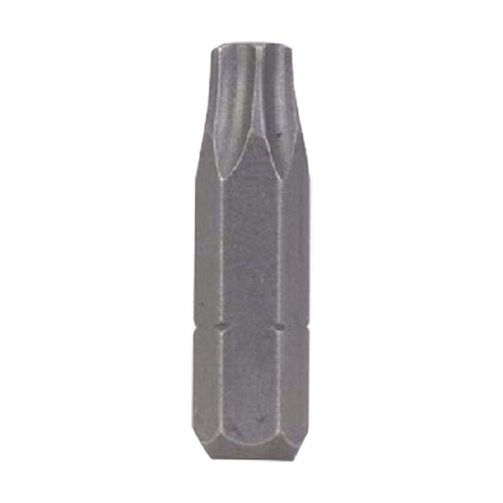 Punta torx tipo T6 hexagonal de 1/4” x 1” de largo