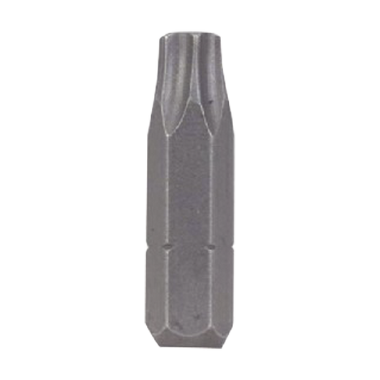Punta torx tipo T6 hexagonal de 1/4” x 1” de largo
