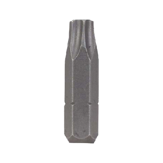 Punta torx T8 hexagonal 1/4 in x 1 in de largo