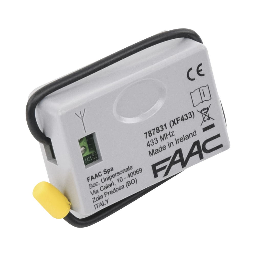 Receptor inalámbrico XF 433 para operador FAAC S418