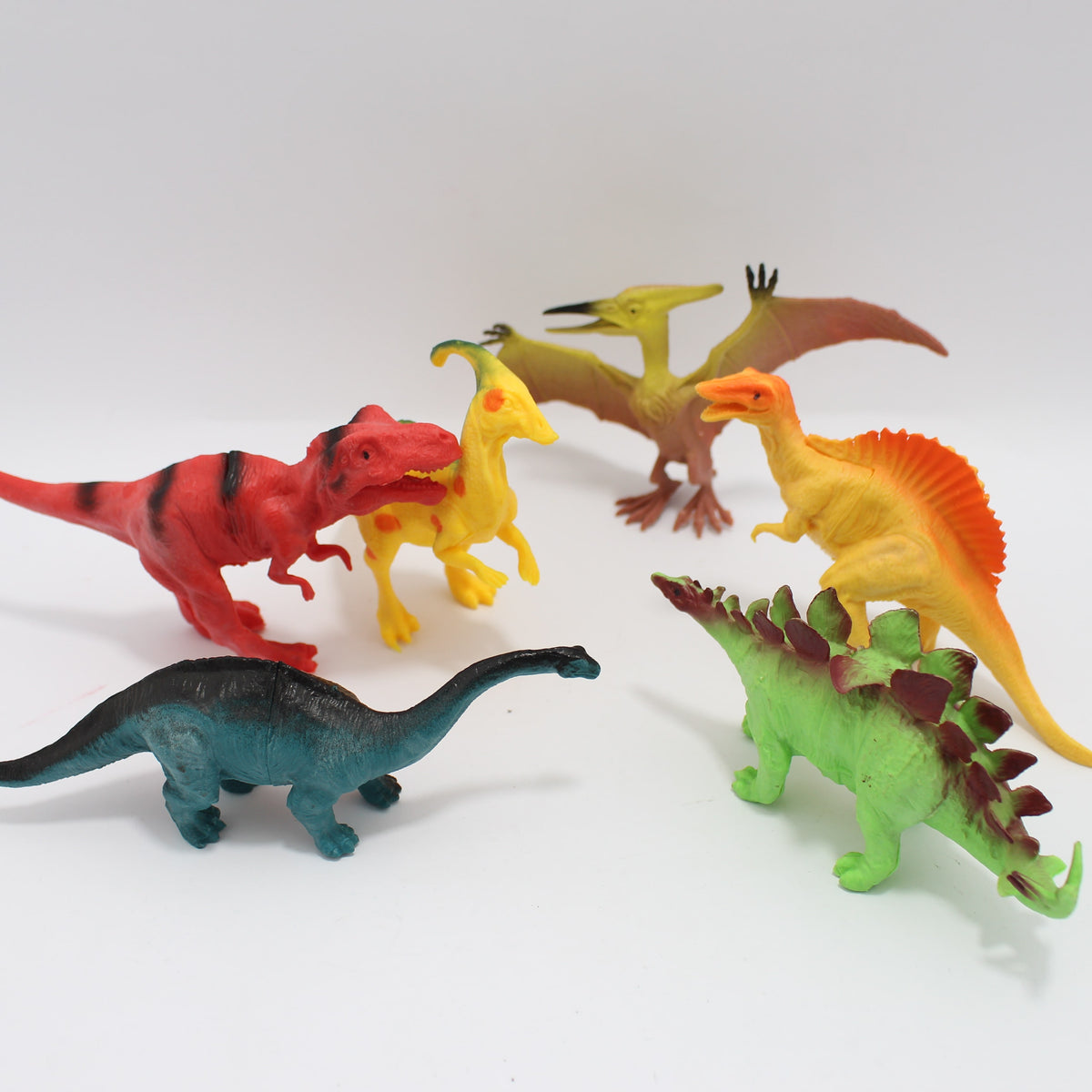 Set de Dinosaurios x 6 pcs