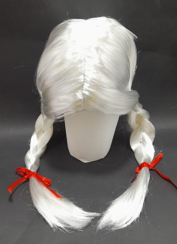 Peluca frozen blanca