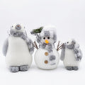Set x3 Personajes Navideños Invierno (Pi