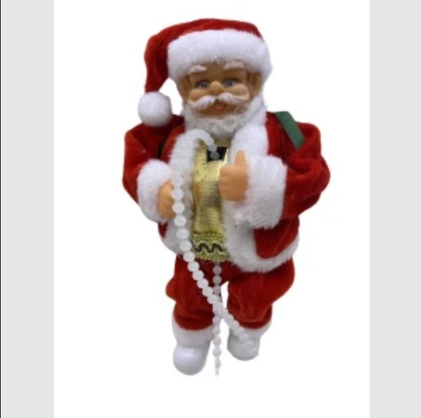 papa noel sube y baja electrico