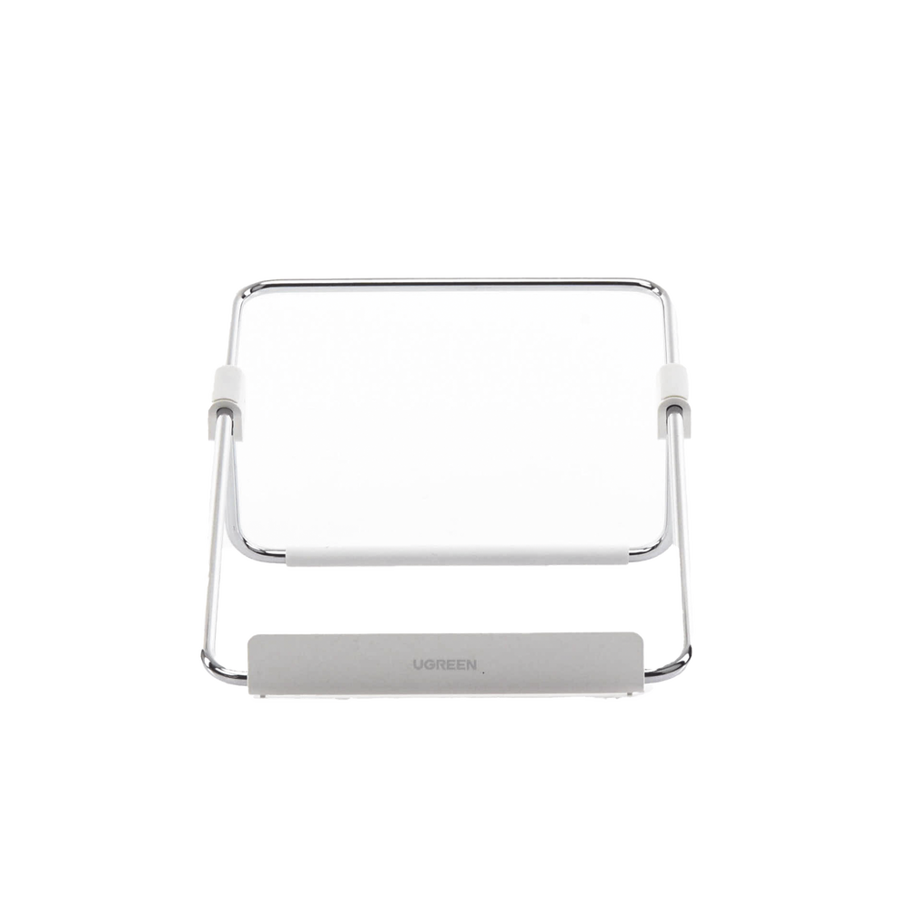 Soporte para Laptop / Plegable / Ajustable de 87 a 131 mm / Amplia compatibilidad 11''-16'' / Capacidad de carga 20 KG / Antideslizante /  Ultra Ligero / Metal / ABS / Silicona / Color Plata