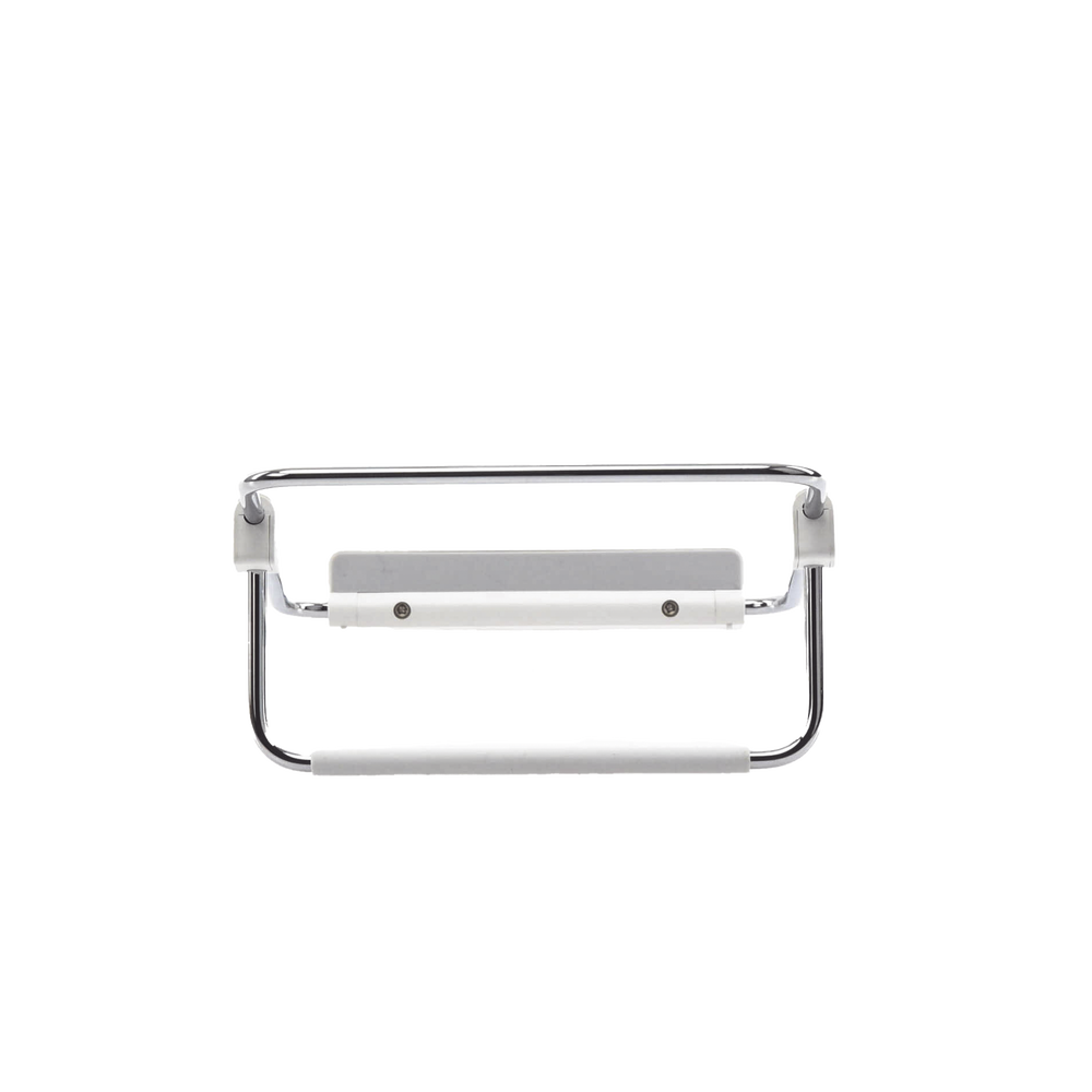 Soporte para Laptop / Plegable / Ajustable de 87 a 131 mm / Amplia compatibilidad 11''-16'' / Capacidad de carga 20 KG / Antideslizante /  Ultra Ligero / Metal / ABS / Silicona / Color Plata