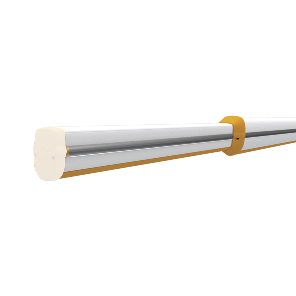 Brazo Modular de Aluminio Pintado de blanco / Completo con capuchón