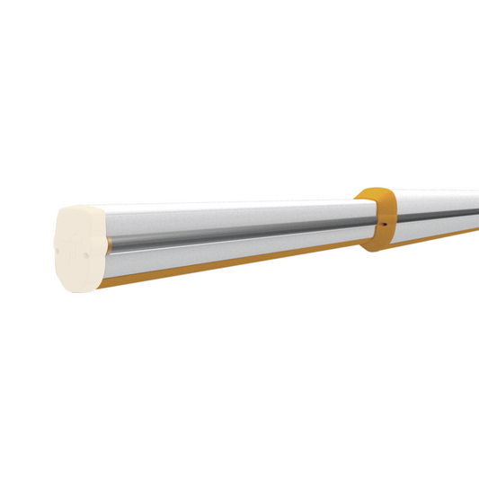 Brazo Modular de Aluminio Pintado de blanco / Completo con capuchón