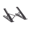 Estación de Acoplamiento (HUB) con Soporte para Laptop /  2 puertos USB 3.0 a 5Gbps / HDMI 4K@30Hz / Memoria SD + TF / Color Negro / 5 en 1