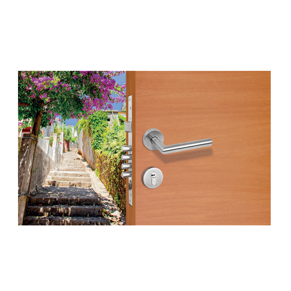 Handle, mechanism and cylinder kit High Security mechanism