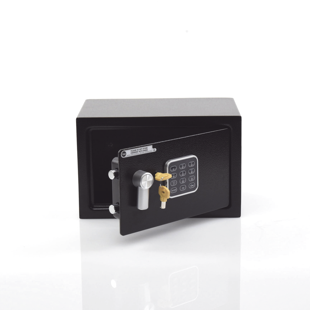Small Safe / Electronic / Residential or Office Use / Ideal for storing Jewelry, Documents, Cards, Electronic Products