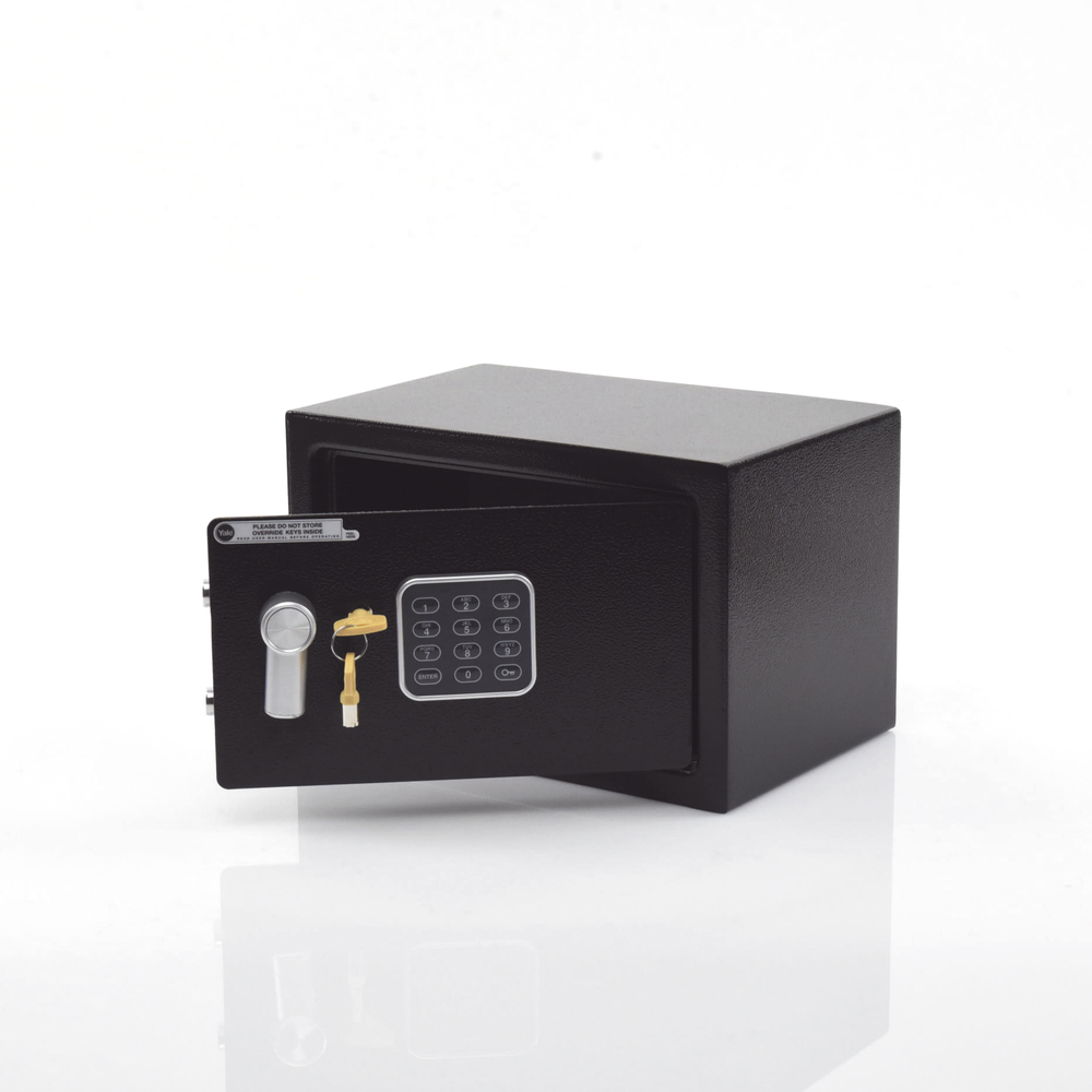 Small Safe / Electronic / Residential or Office Use / Ideal for storing Jewelry, Documents, Cards, Electronic Products