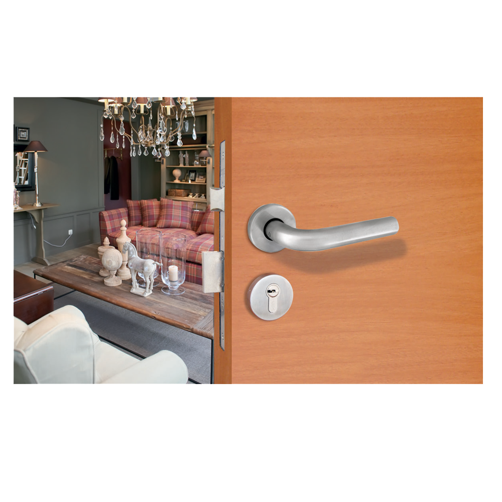 Handle, mechanism and mechanical cylinder kit