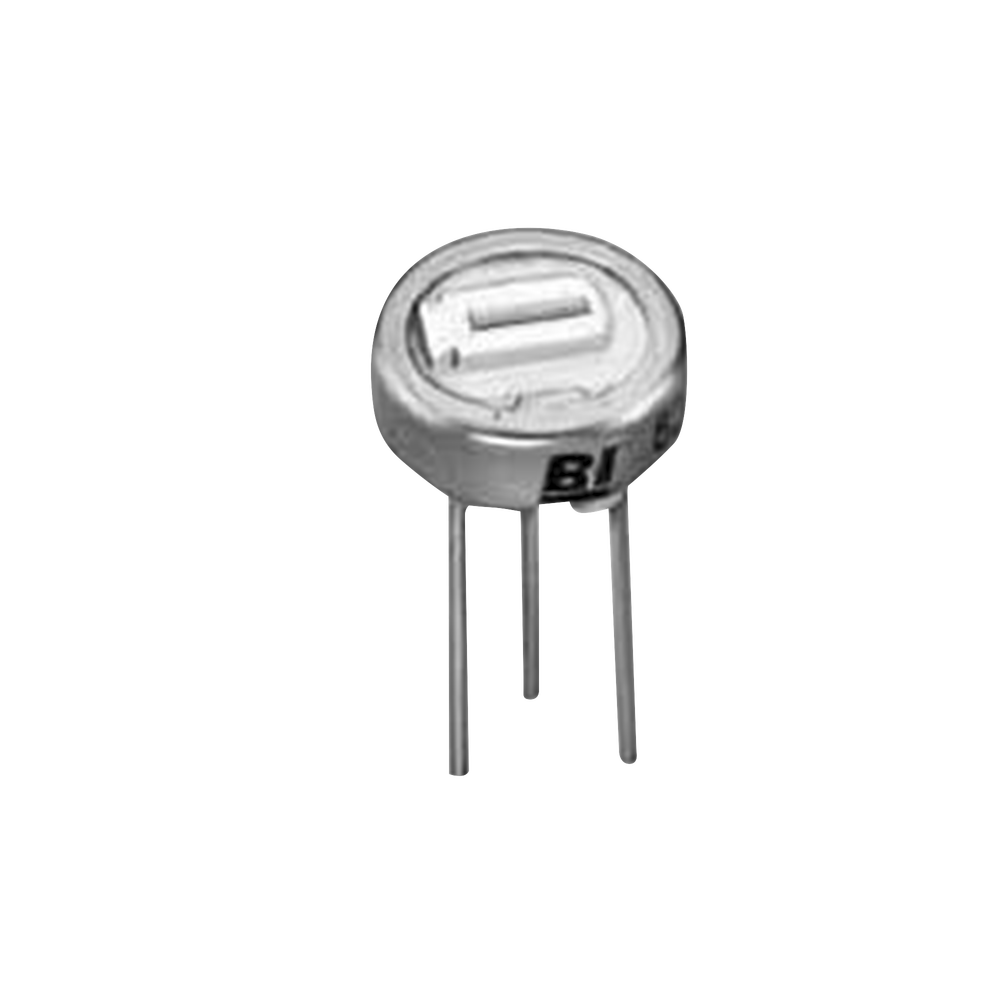 Potenciómetro Trimmer 200 Ohm, 6.35 mm, 1 Vuelta, 1/2 Watt.