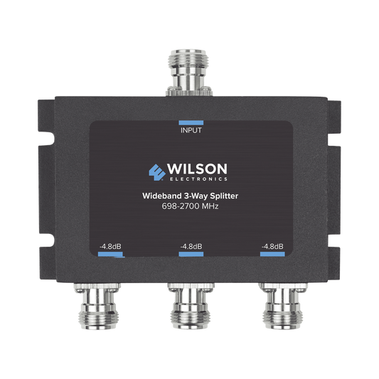 Divisor de 3 salidas, 50 Ohm, 700-2700MHz conector N-Hembra