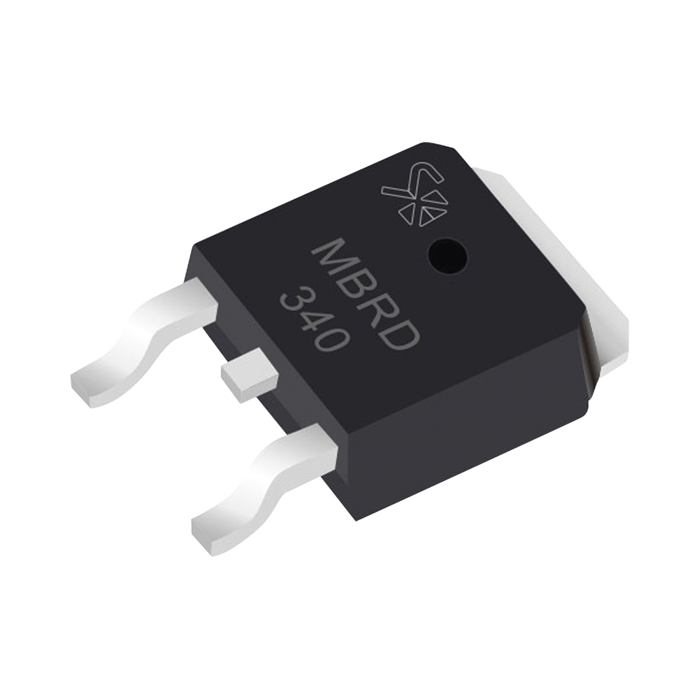  Diodo Rectificador Schottky, 3 Amp., 40 PIV, para SMD, Montaje DPAK, Tipo Anodo Dual.