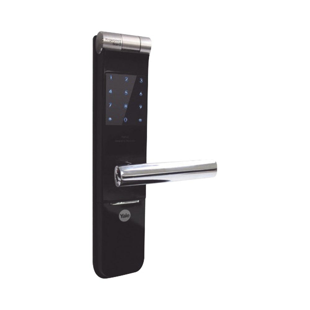 Cerradura Autónoma YMF40 con Teclado y  Biometrica con Huella de Alto Diseño Estético!
